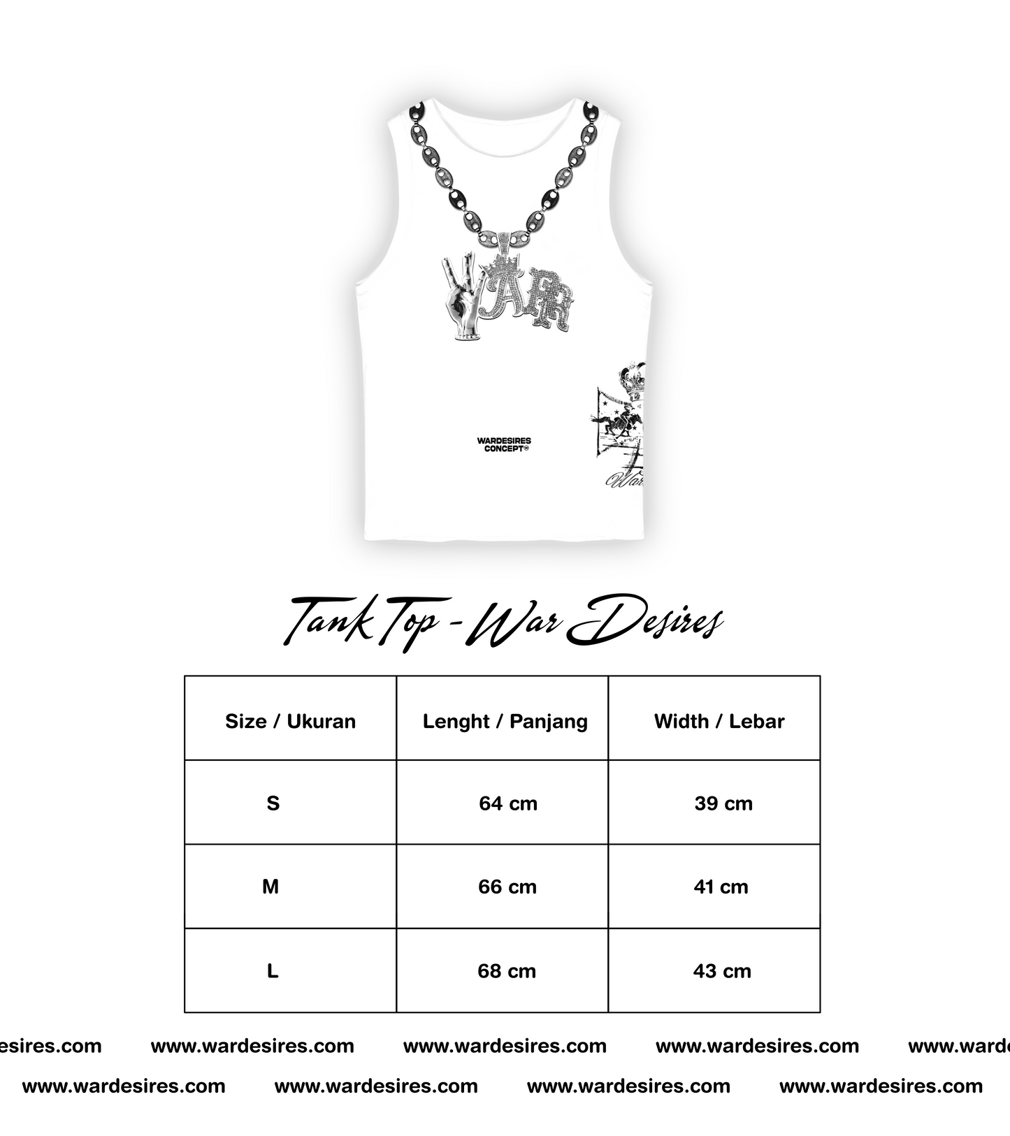 Tank Top - War Desires