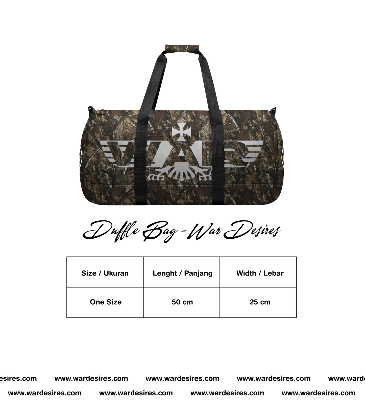 Duffle Bag - War Desires