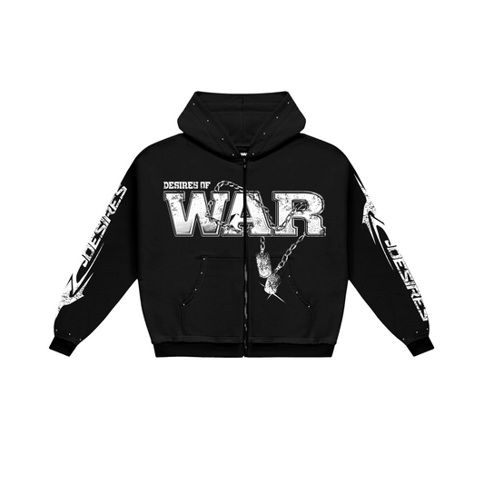 Black Hoodie - War Desires